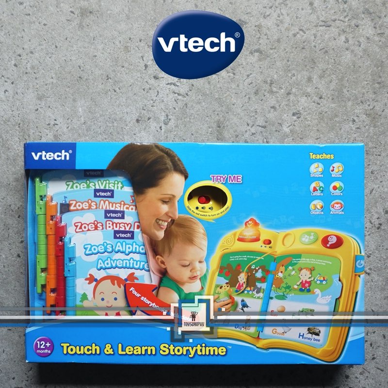 Vtech Touch & Learn Storytime Interactive Book Buku Cerita Elektronik