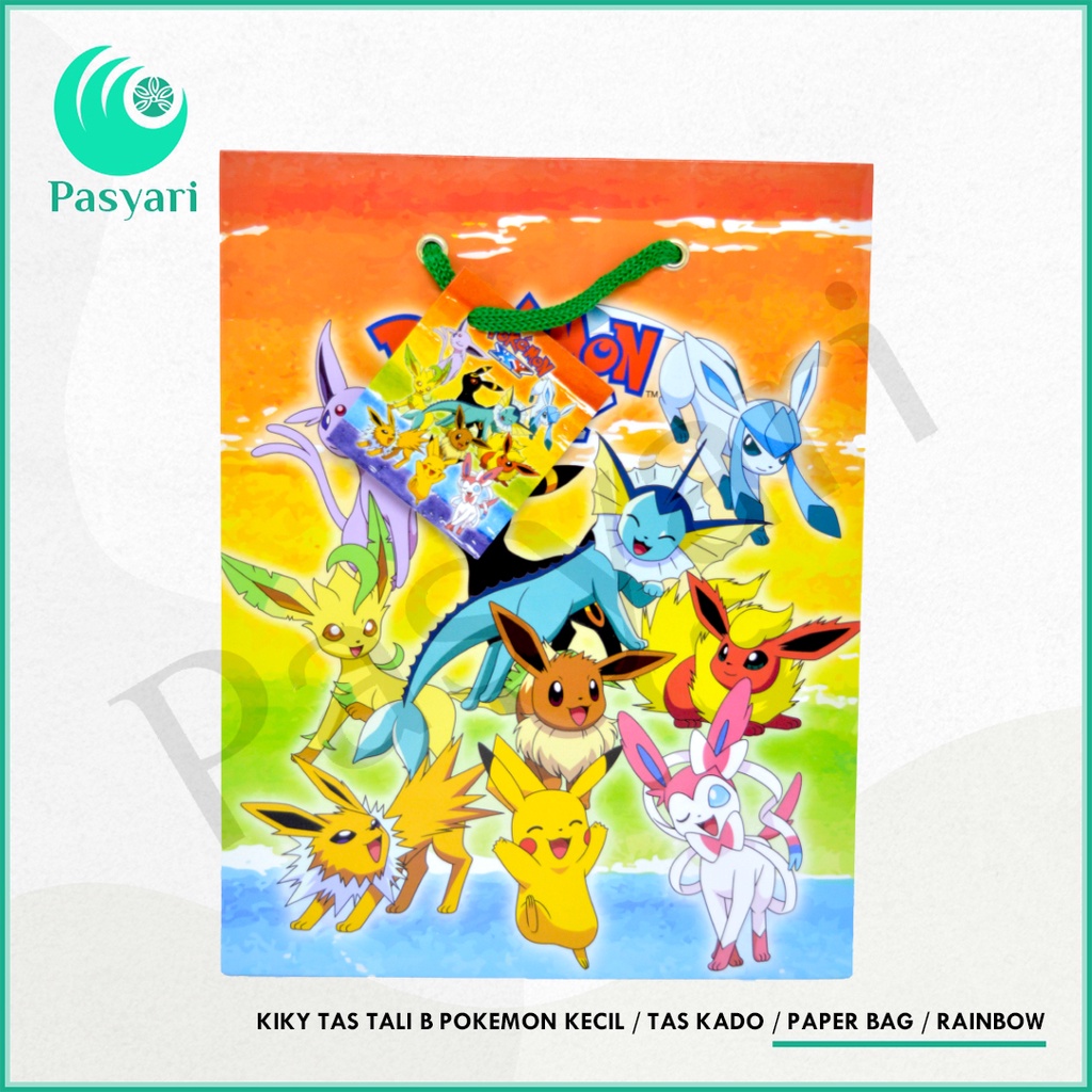 

Kiky Tas Tali A Pokemon / tas Ulang Tahun Kecil / Paper Bag