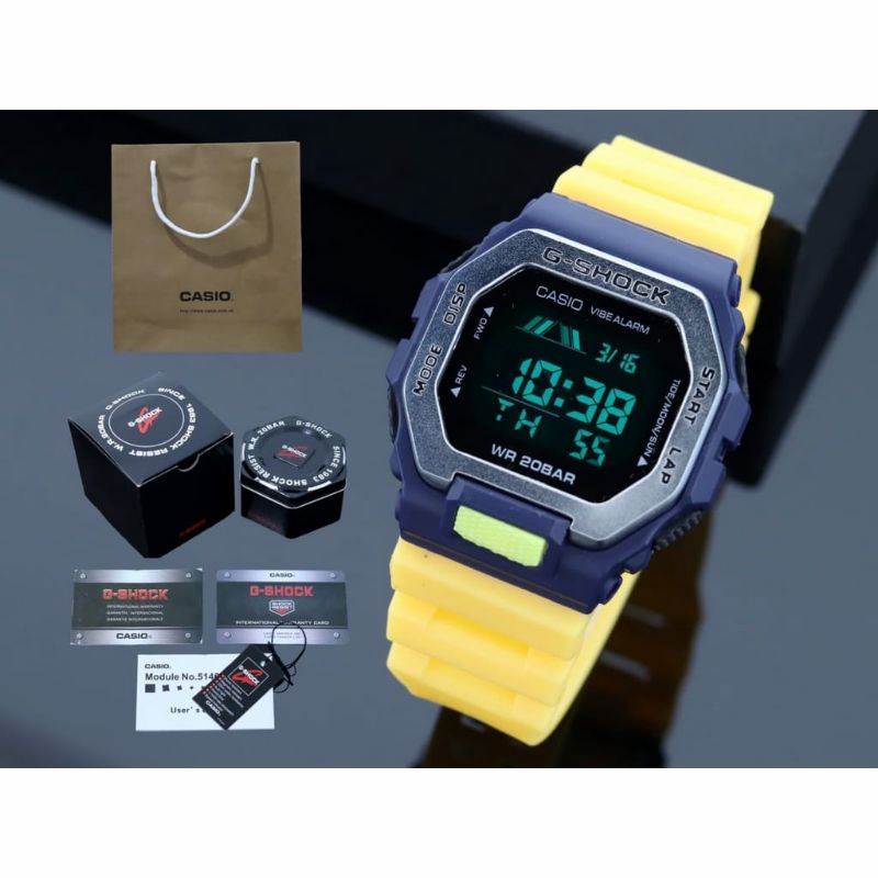 Jam Tangan Gshock GBX100 Terlaris Anti Air Digital Fashion Kasual Bisa COD