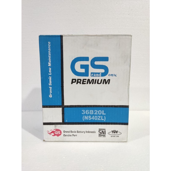 Aki Mobil Suzuki Ertiga Ns40zl GS Goldshine Battery Accu Basah