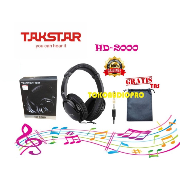 Phone Takstar Hd2000 Hd-2000 Hd 2000 Headphone
