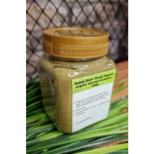 

Bubuk Daun Sirsak 100% Pure