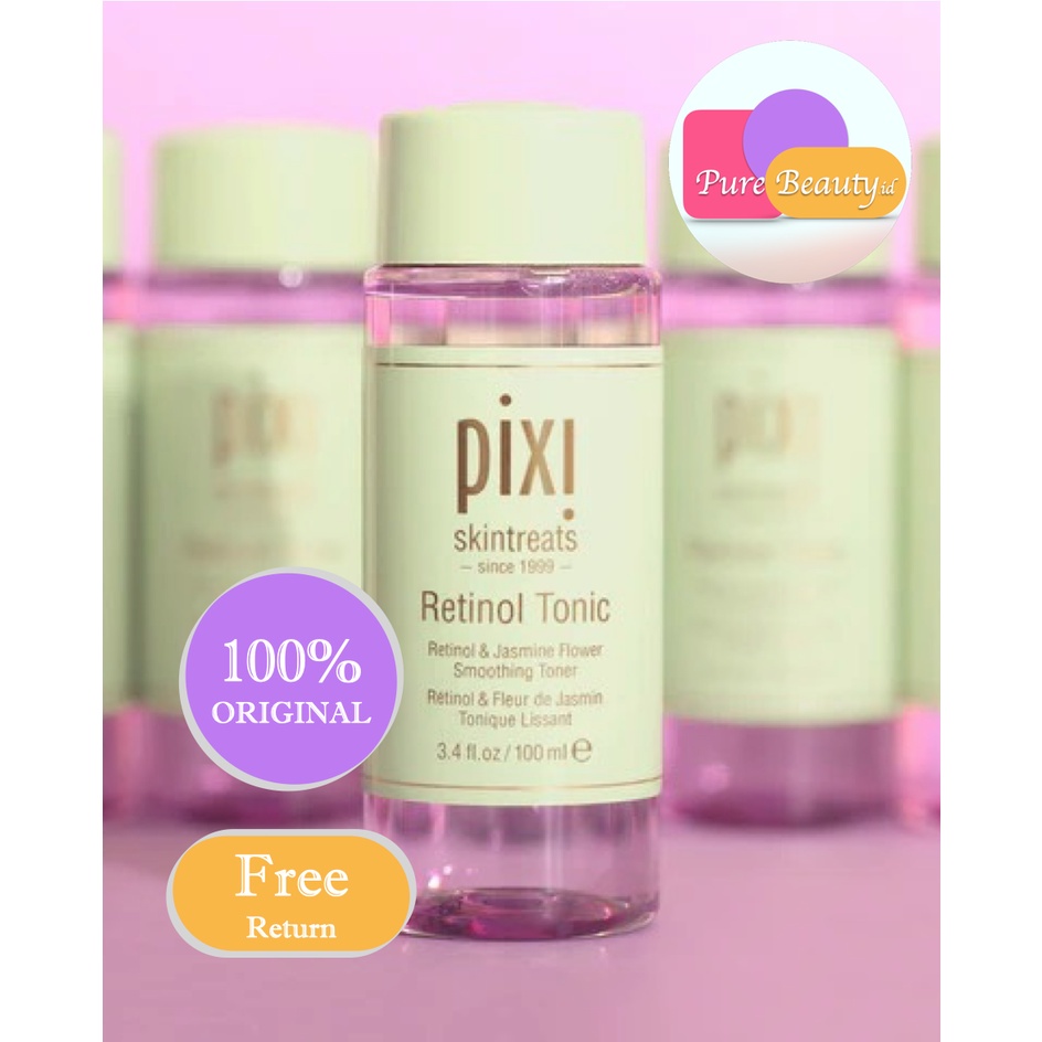 PIXI Retinol Tonic 100ml  Pelembab Mencerahkan Mulus