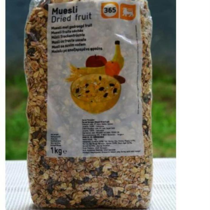 

️✔️✔️ Muesli Dried Fruit 1kg Granula granola HALAL 