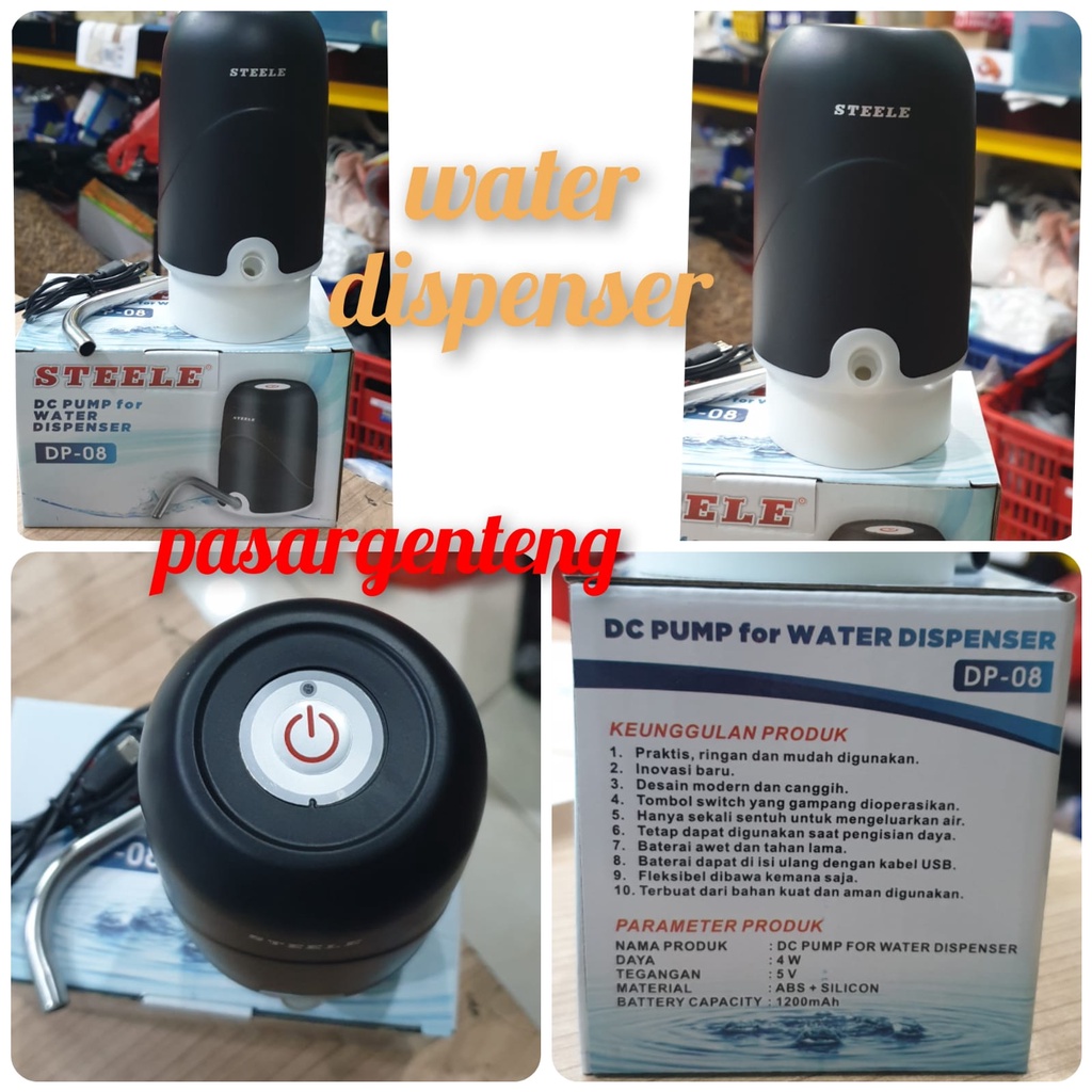 Pompa Air Galon Listrik Elektrik USB Charge