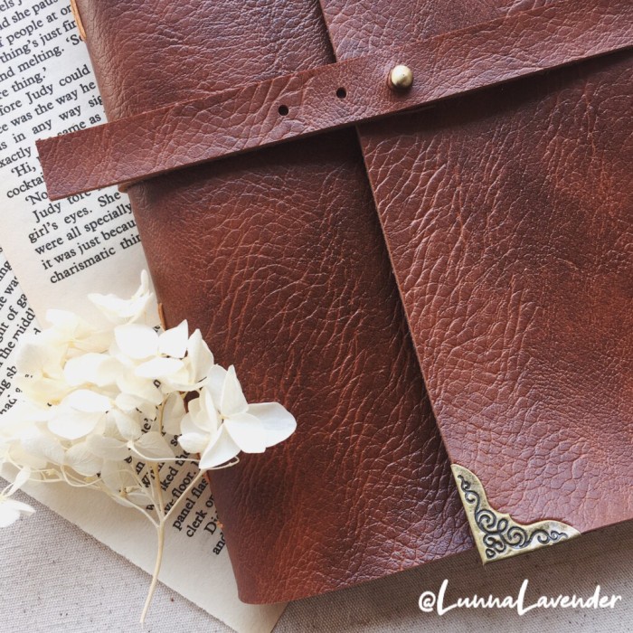 

Traveler'S Notebook Journal Brown Vintage Buku Jurnal Diy Unik