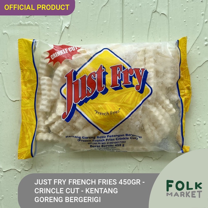 

hanya disini] JUST FRY French Fries - Kentang Goreng Shoestring / Crinkle / Straight