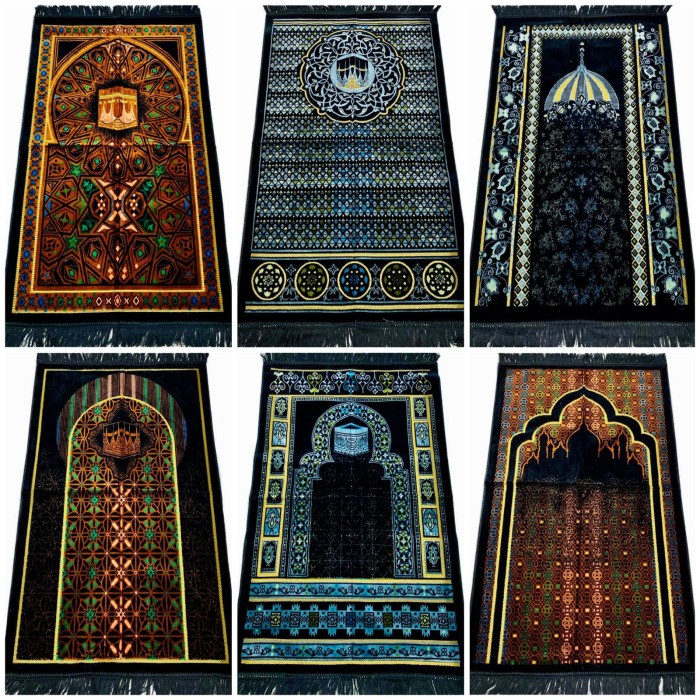 Sajadah Sajadah Turkey / Turki AL-ARABIA Besar SUPER SPIEGEL(W9N6) PREMIUM Sajadah Turki Tebal Sajad