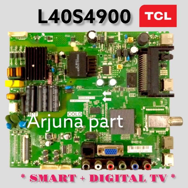 MAINBOARD TV TCL L40S4900 / MB TV TCL L40S4900 / MESIN TV TCL L40S4900 / MODUL TV TCL L40S4900 / MB 