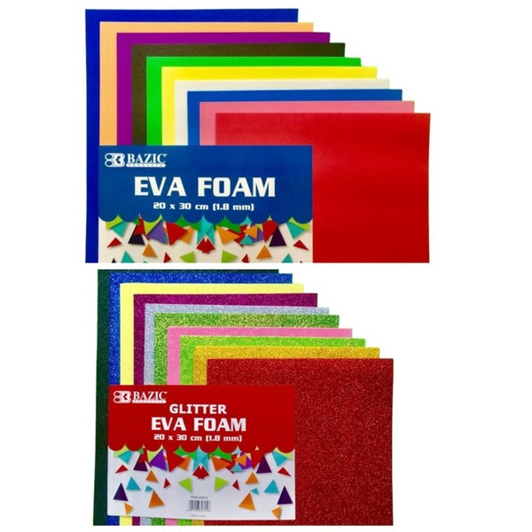 

EVA FOAM 20X30 POLOS/GLITER