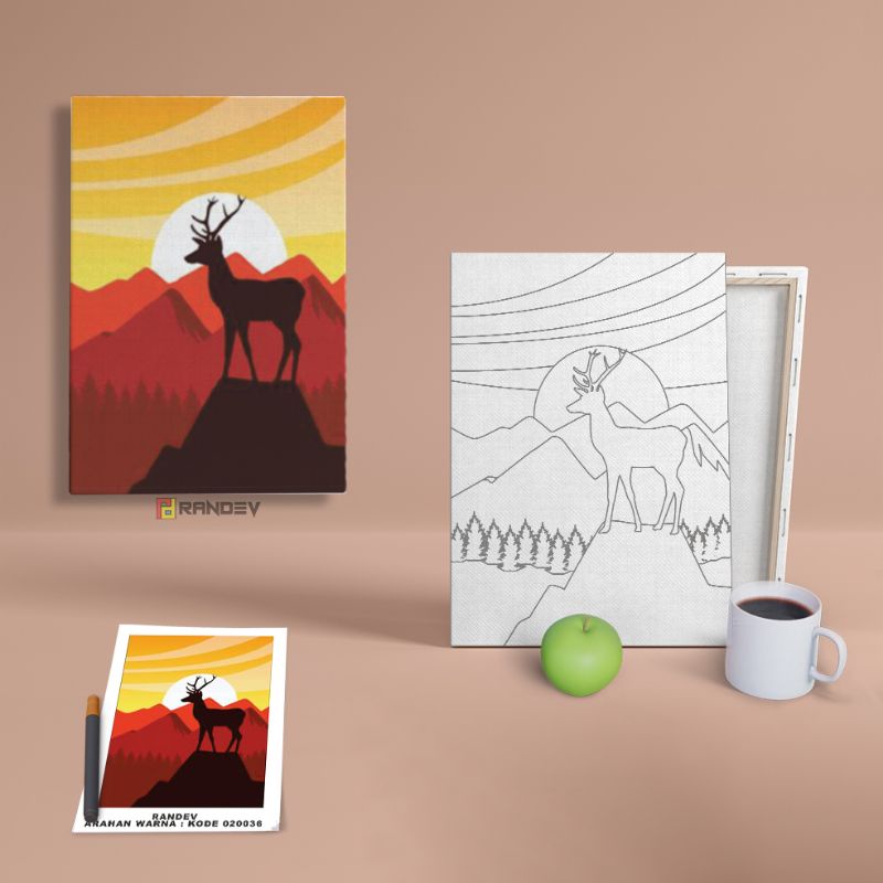 

KANVAS SKETSA 20X30CM/ KANVAS LUKIS SKETSA MEWARNAI