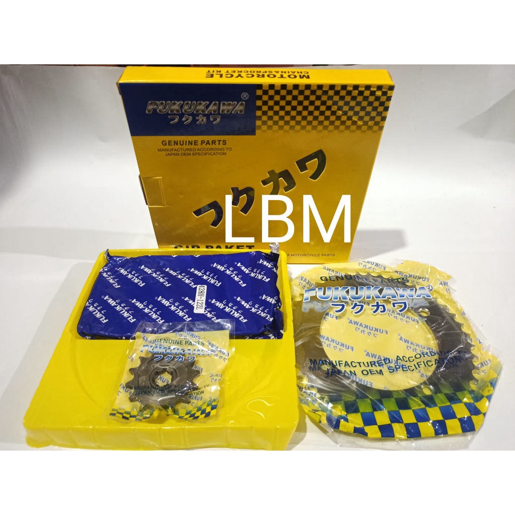 GEAR SET KAWASAKI KLX 150 DTRACKER 150 GIR RANTE SET FUKUKAWA D TRACKER 150 KLX BF 150 KLX 150 S UKU