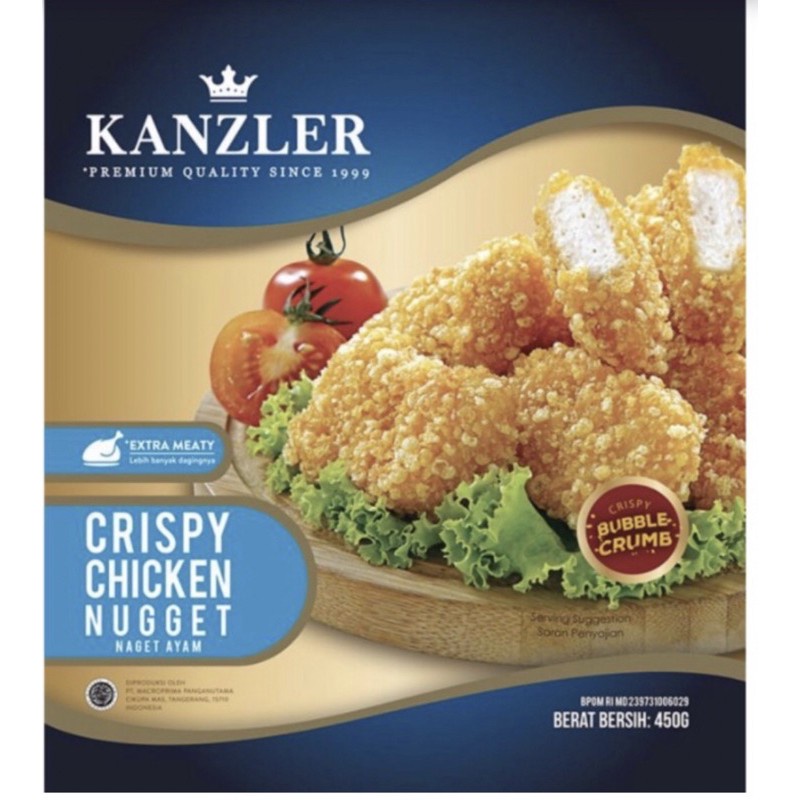 Kanzler Nuget crispy / nuget original