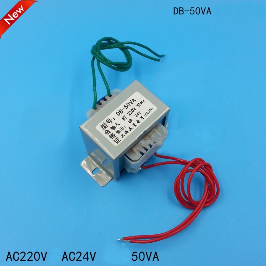 Transformer Travo 50W AC 220V to AC 6V/ 9V/ 12V/ 15V/ 18V/ 24V(1822)