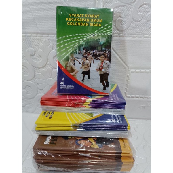 BUKU PRAMUKA SKU ISI 20 PCS/BUKU SKU SIAGA/BUKU SKU PENEGAK/BUKU SKU PENGGALANG