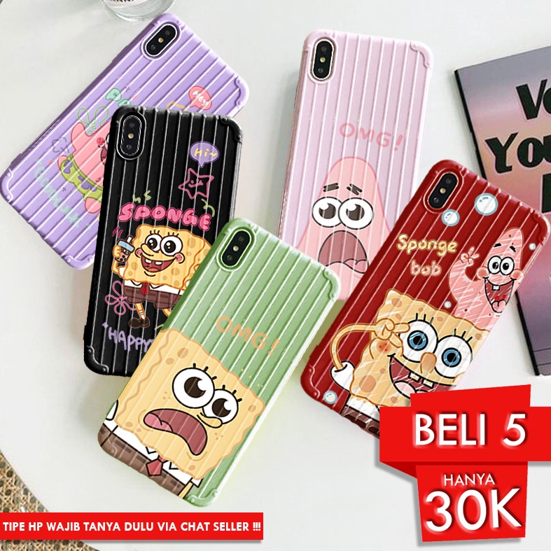 SOFTCASE KOPER TRUNK CASE SPONGEBOB VIVO Y51 2020 VIVO X50 PRO VIVO X50 VIVO Y81 VIVO X9 VIVO V17 VI
