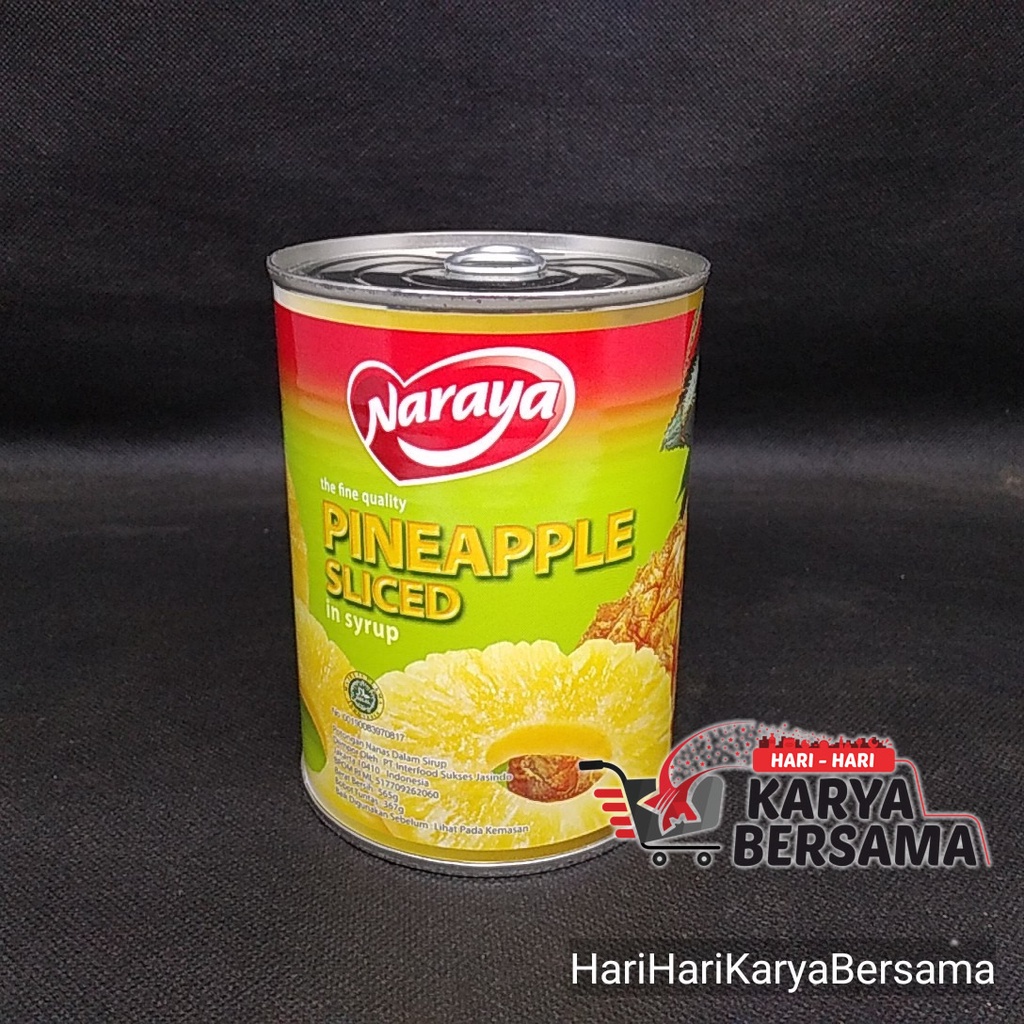 

NARAYA PINEAPPLE SLICED IN SYRUP 565GR