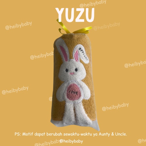 Cotton Candy Baby Towel / Handuk Bayi / Kado Bayi / Kado Lahiran - Bunny 2