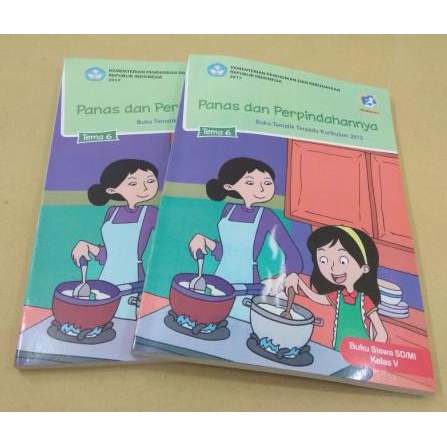 

Terbaru! Tematik Kelas 5 SD Tema 6"Panas & Perpindahannya" Revisi 2017 Best Seller
