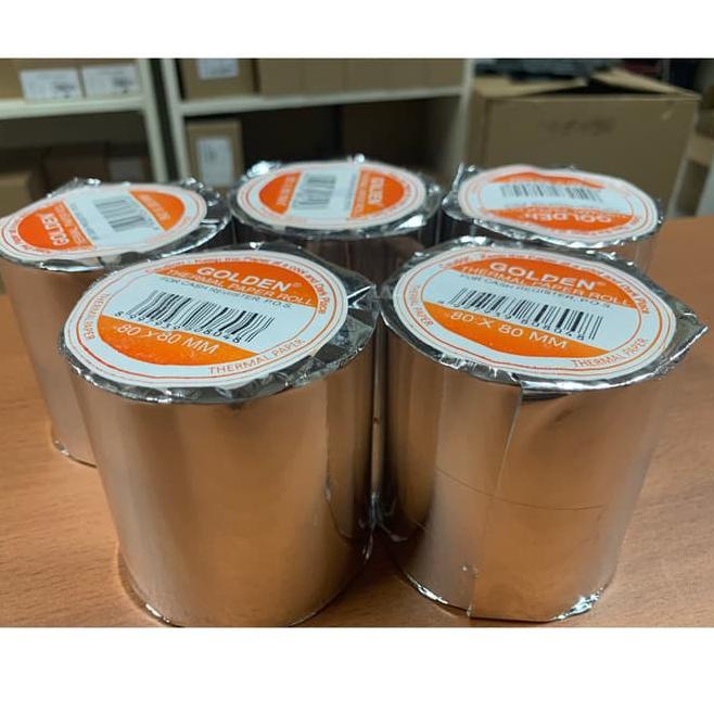 

12.12 Brand KERTAS STRUK THERMAL Uk. 80mm x 80mm , MERK VSC-NEO PAPER !