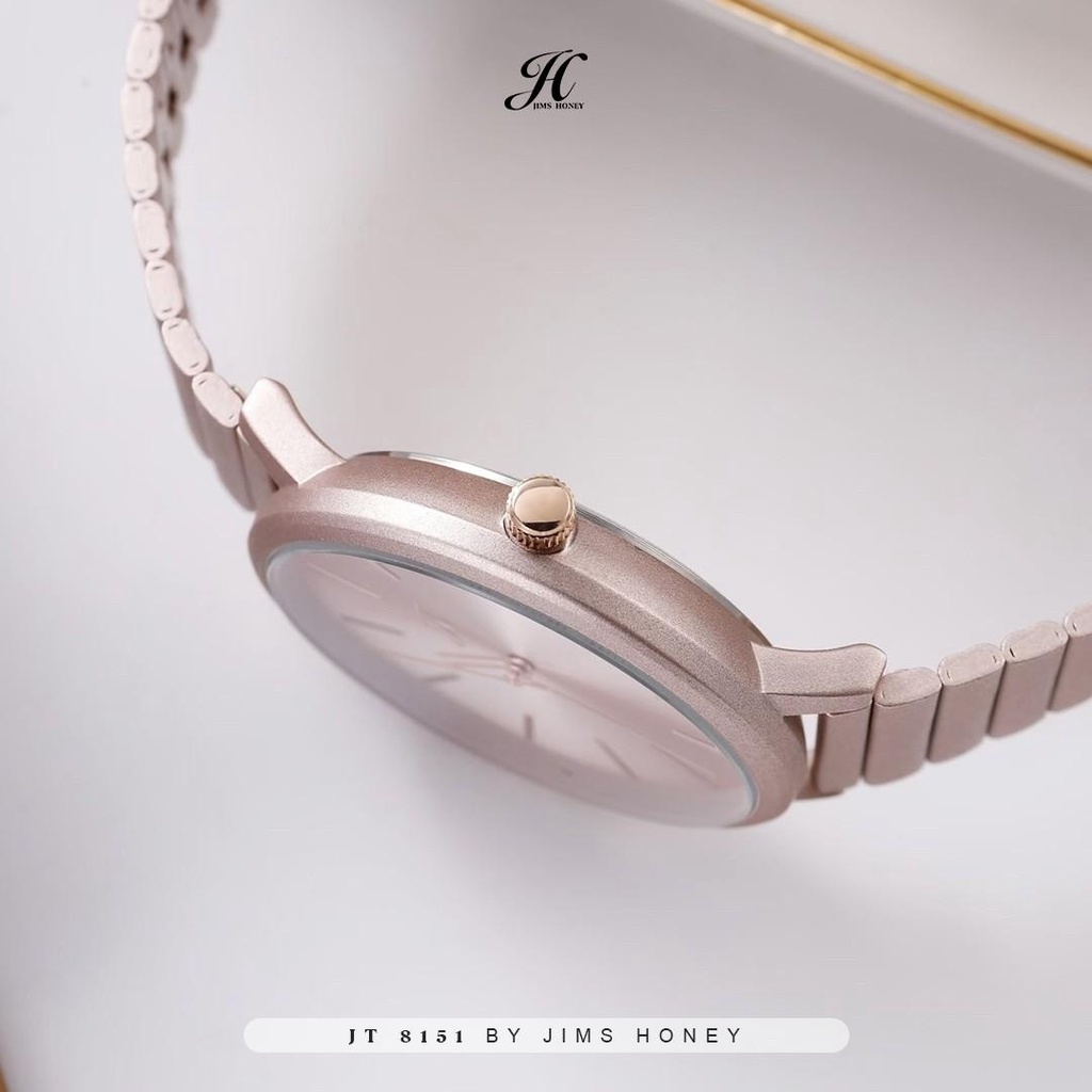 Jims Honey Jam Tangan 8151 Wanita Jimshoney Import Elegan Murah Ori Analog Quartz Fashion JH
