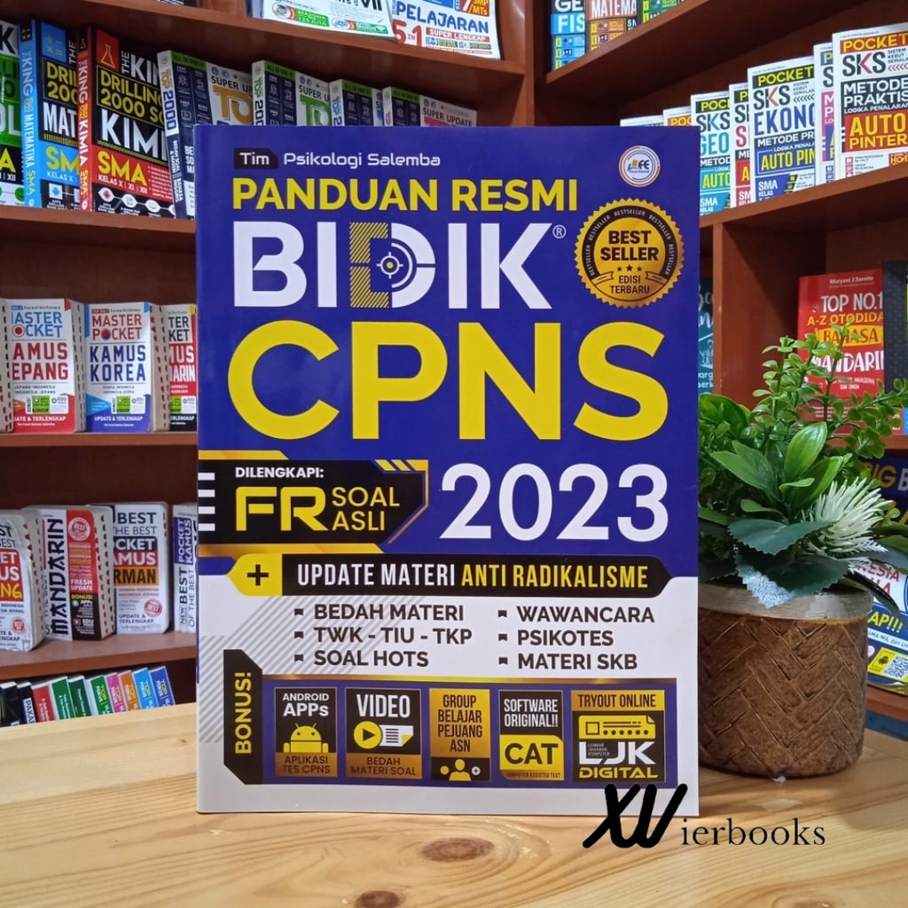 Jual BUKU CPNS TERLARIS PANDUAN RESMI BIDIK CPNS 2023 ANTI RADIKASLISME