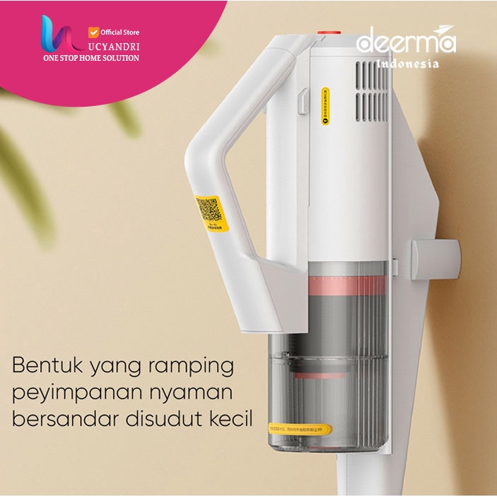 Deerma DX888 Vacuum Cleaner Handheld Lightweight Design GARANSI 1 Tahun