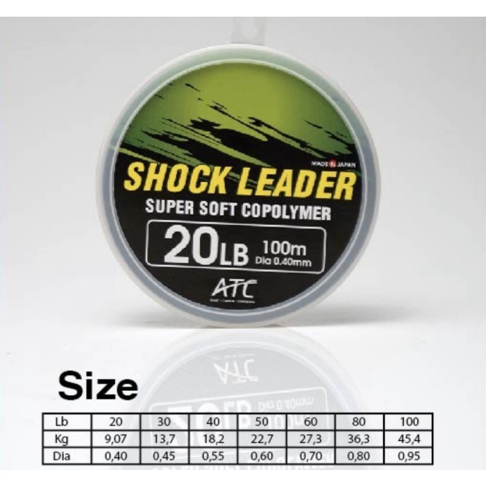 >>>>>] Senar FC ATC Shock Leader Super Soft Copolymer
