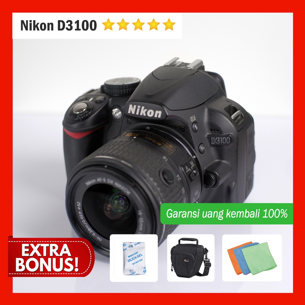 Nikon D3100 LCD bening