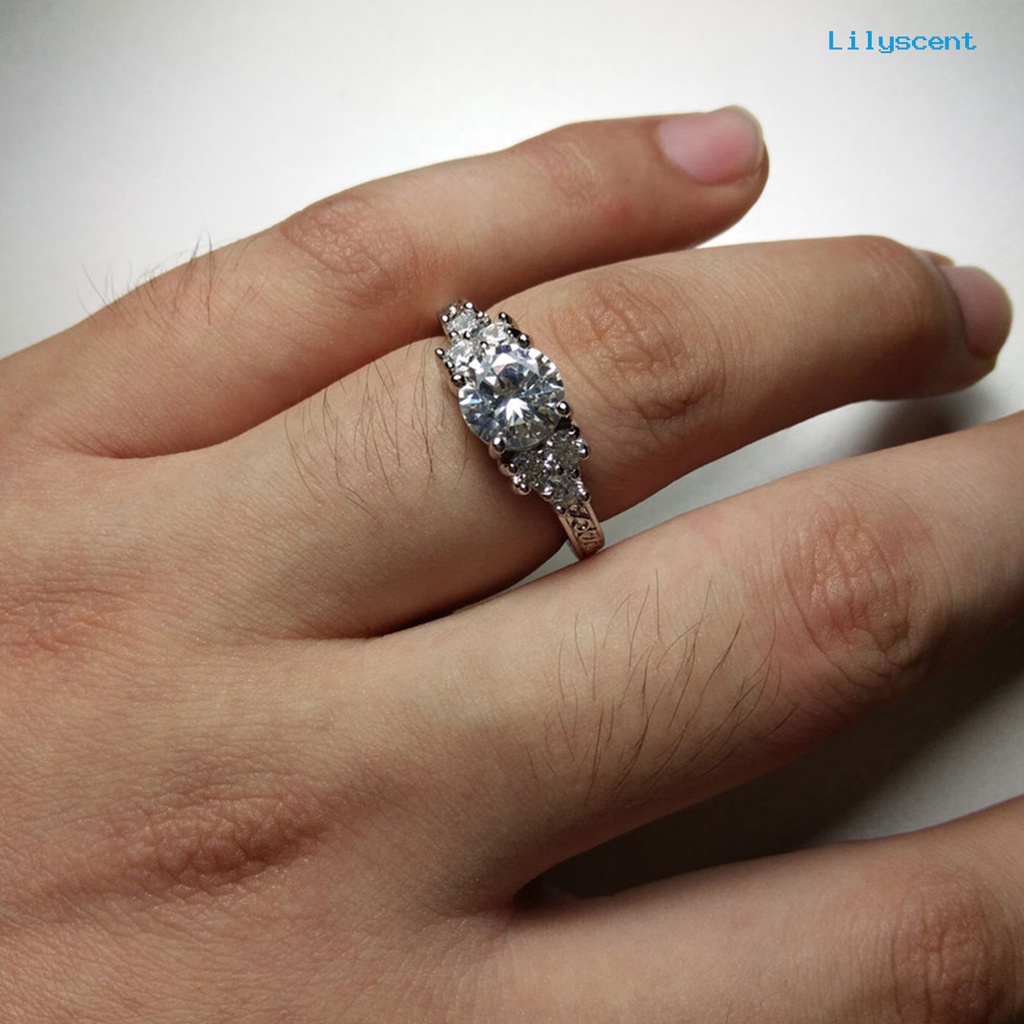 [LS] Woman Ring Cincin Kawin Cupronickel Mengkilap Tahan Luntur Untuk Pernikahan