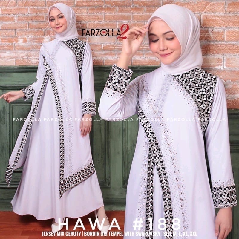 ABAYA GITA WHITE / Gamis Turkey / Longdress Muslimah / Maxy Formal / Busana Muslim / Dress Kondangan / Pakaian Mewah Arabic