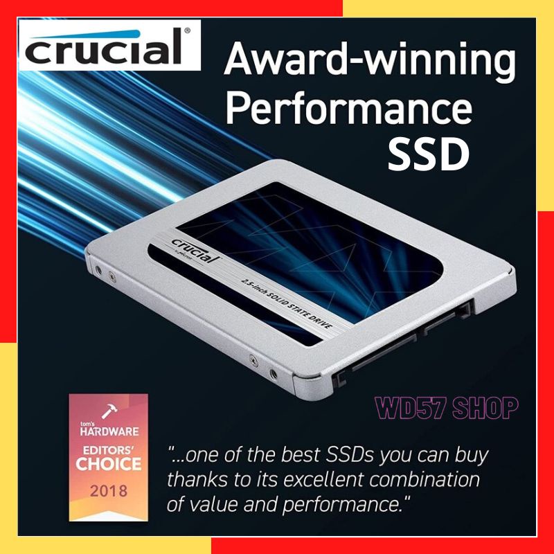 Hardisk SSD Crucial Internal SATA 2.5 1TB 500 GB 250 GB Notebook Laptop Computer PC Disk Data High C