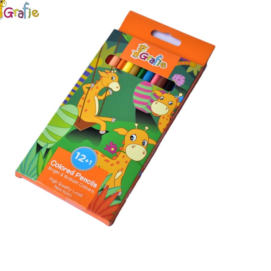 

Terjangkau マ GRAFIE Pensil Warna 12 + 1