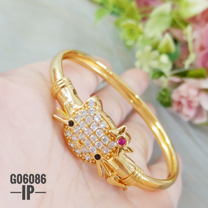 Gelang Yaxiya Hello Kitty Zircon G06086