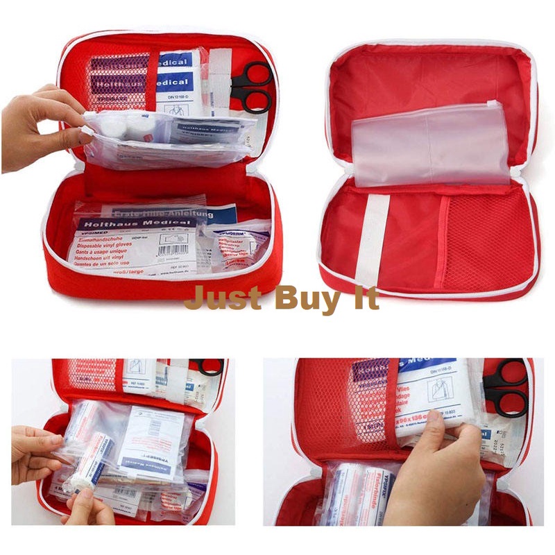 JBI-0217 Tas Obat P3K-Pouch Tas Obat P3K Travel-Tempat Penyimpanan Obat Organizer