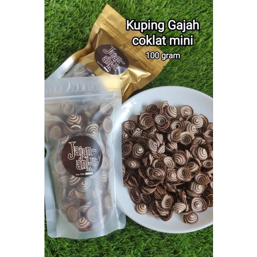 Kuping gajah mini Josh 100 gram coklat,mocca dan mix all varian kualitas export