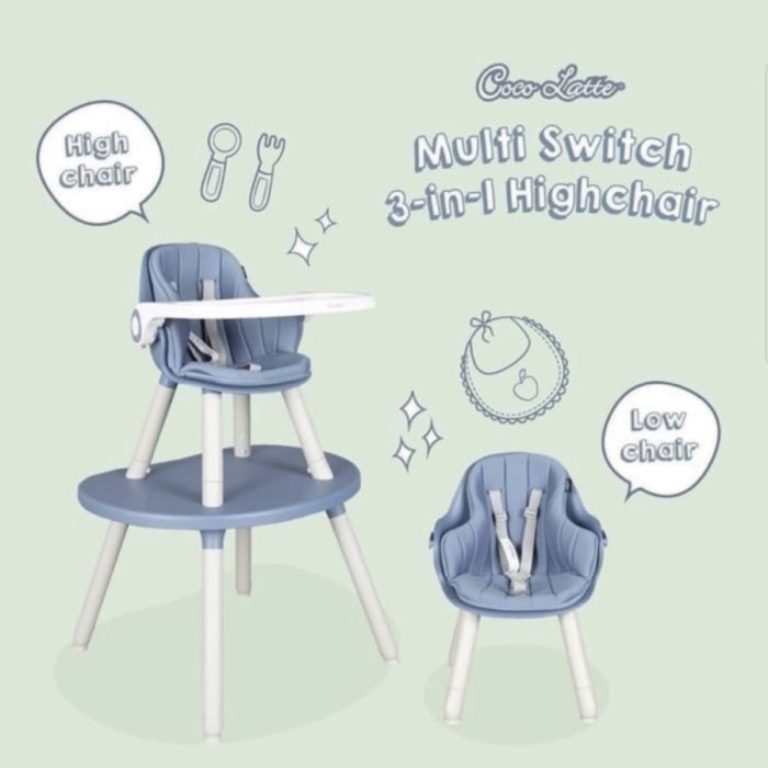 Kursi Makan Cocolatte Multiswitch Baby High Chair Standar / Kursi Makan Anak Bayi