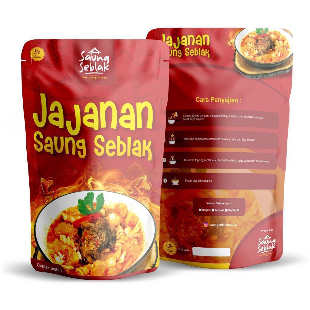 

Saung Seblak Instan Mozarella