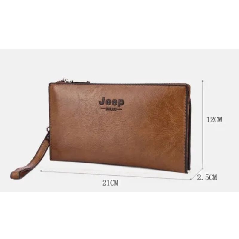 Dompet Panjang Pria Jeep Buluo Premium - Handbag Laki Import Quality