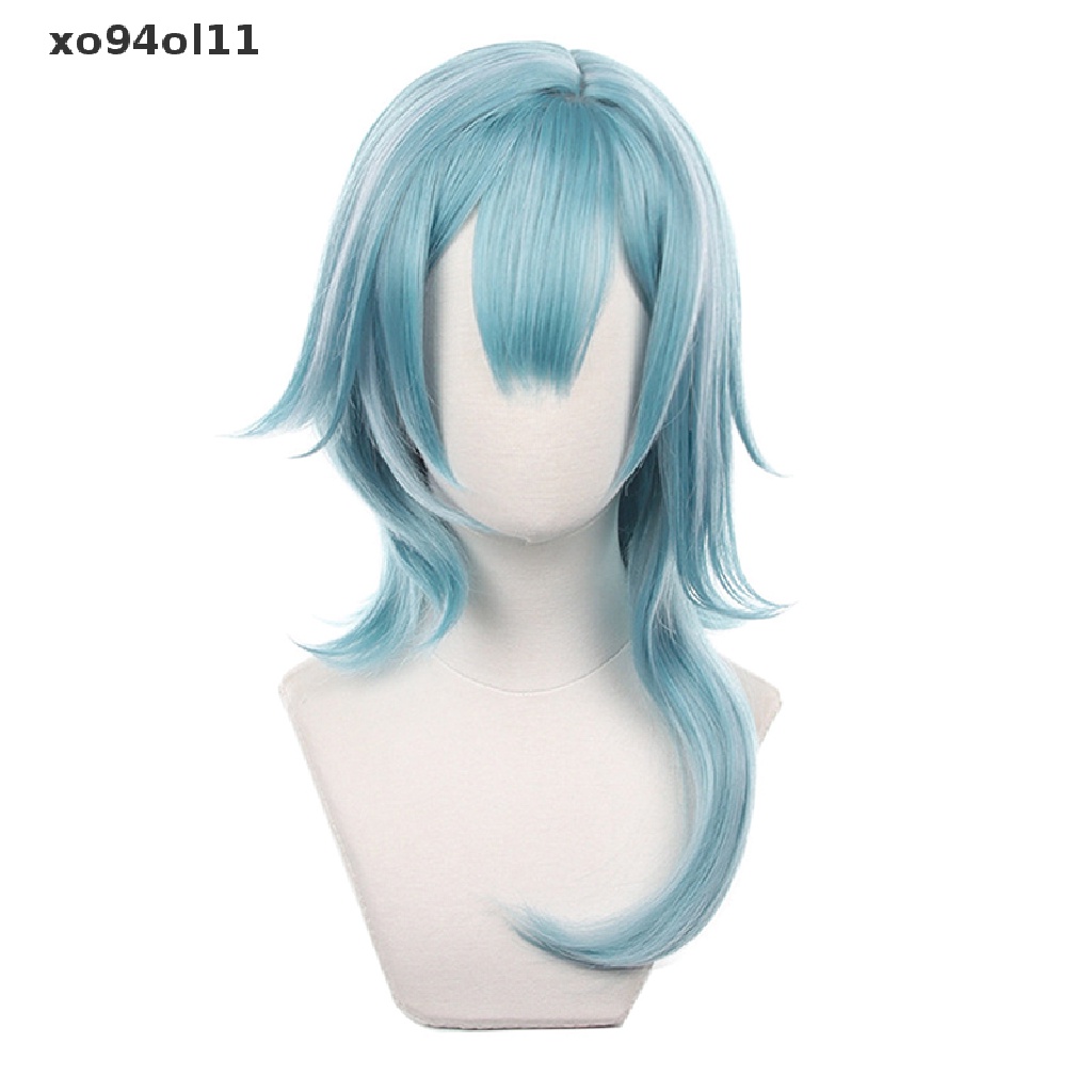 Wig Rambut Sintetis Cosplay XO Game Genshin Impact Venti Keqing Barbara OL