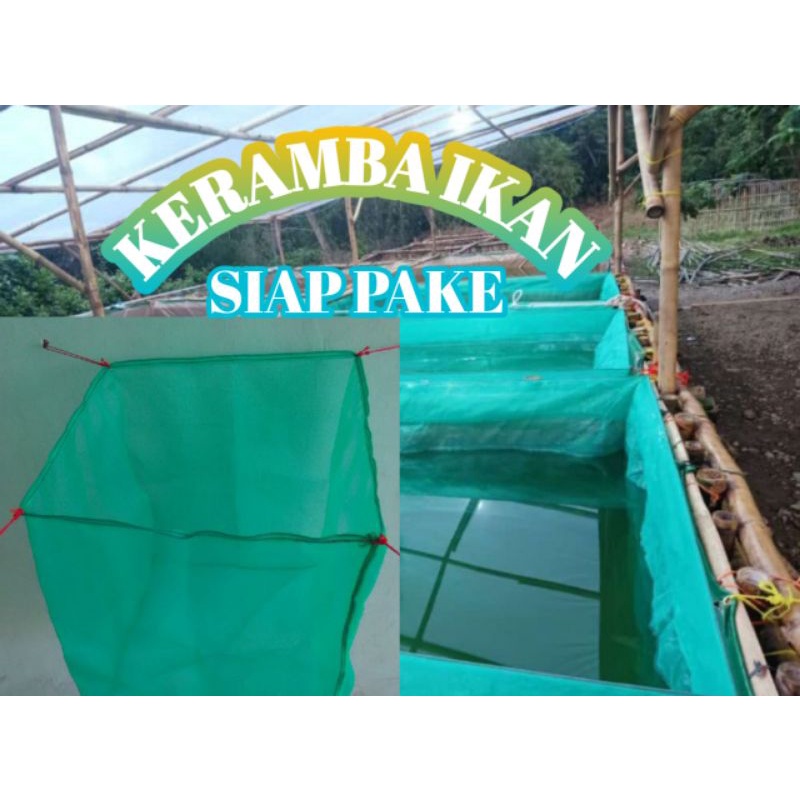 keramba ikan 3x2x1 meter