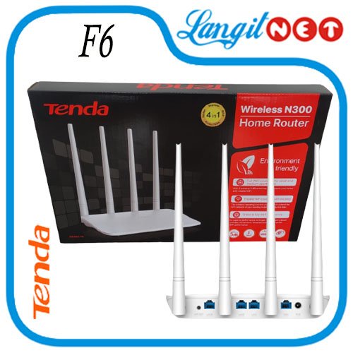 TENDA F6 WIRELESS ROUTER  300Mbps