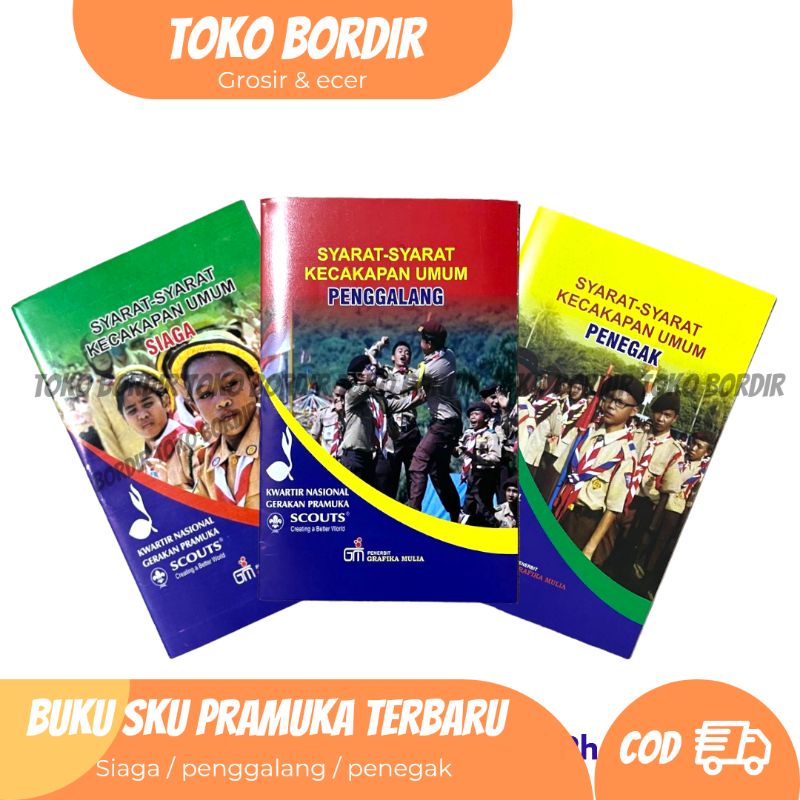 

Buku sku pramuka terbaru / buku sku siaga / buku sku penggalang / buku sku penegak
