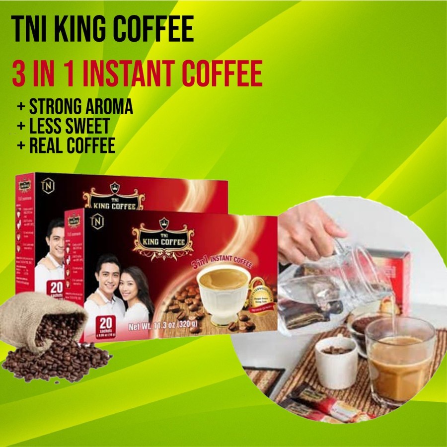 

Kopi Vietnam Trung Nguyen TNI King Coffee 3in1 - 20 sachet