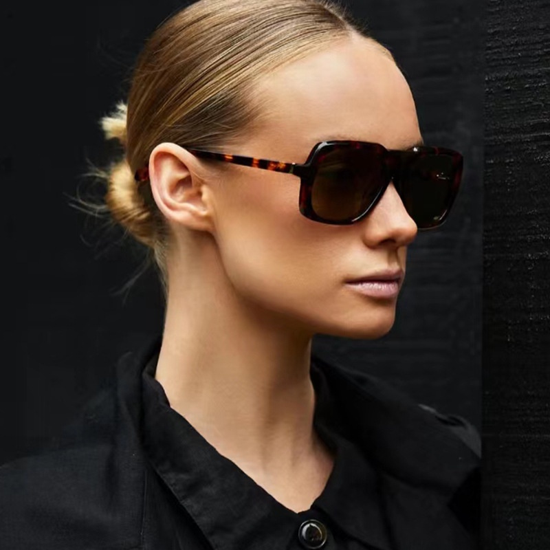 Kacamata Aviator Wanita Pria Polygon UV Protection