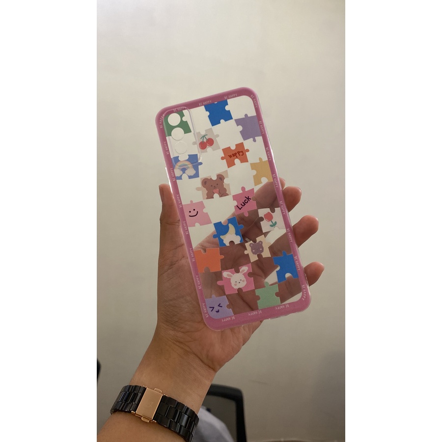 CUSTOM CASE CLEARCASE TEBAL 2MM BEBAS DESAIN / CASING PREMIUM PRINT UV BEBAS DESAIN
