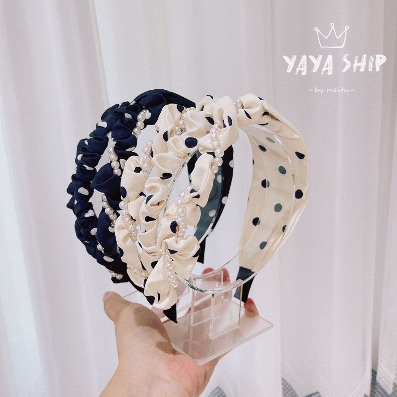 Bando-75/Bendo FASHION/Premium Bandana Simpul Twist Elastis Ala Korea Untuk Wanita Bando