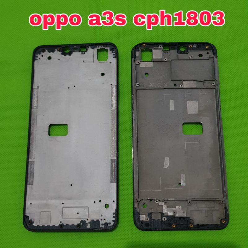 frame tulang tengah lcd oppo a3s cph1803
