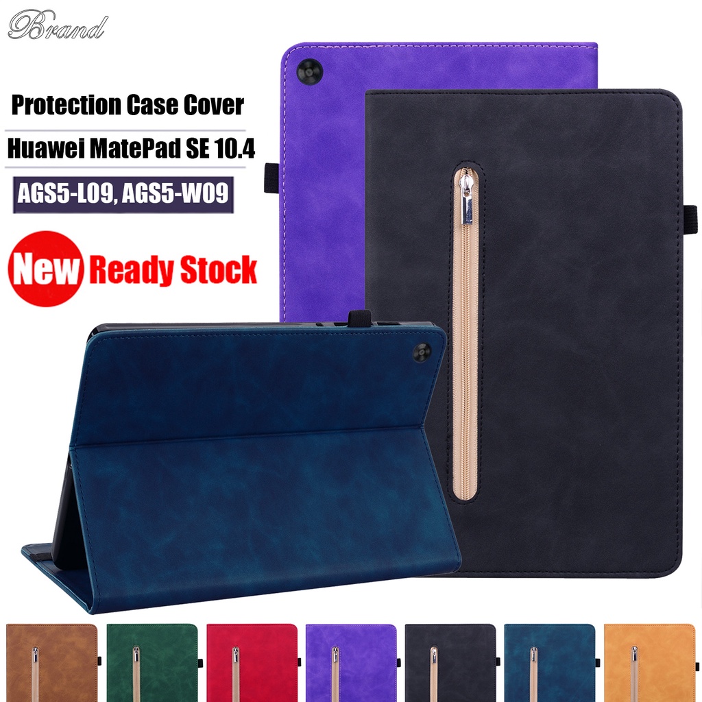 Untuk Huawei MatePad 10.4 SE (2022) AGS5-L09 AGS5-W09 Mate Pad SE 10.4-inch Fashion 3D Timbul Kupu-Kupu Casing Kualitas Tinggi Tablet Perlindungan Case Flip Dompet Kulit Stand Cover SE SE