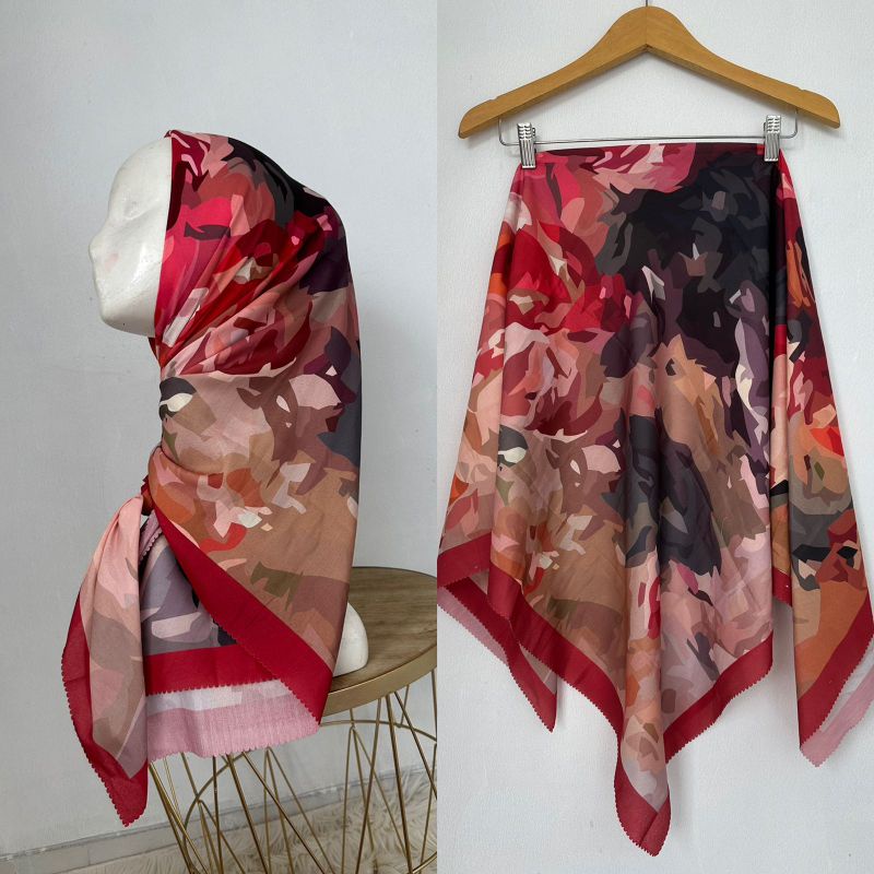 Afrahijab/ Segi Empat Voal New Motif 158